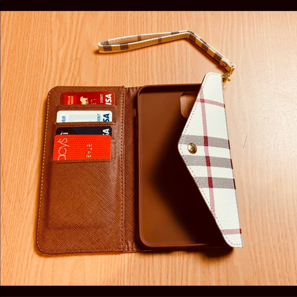 Apple iPhone X XS Luxury Wallet / Credit Card Slot